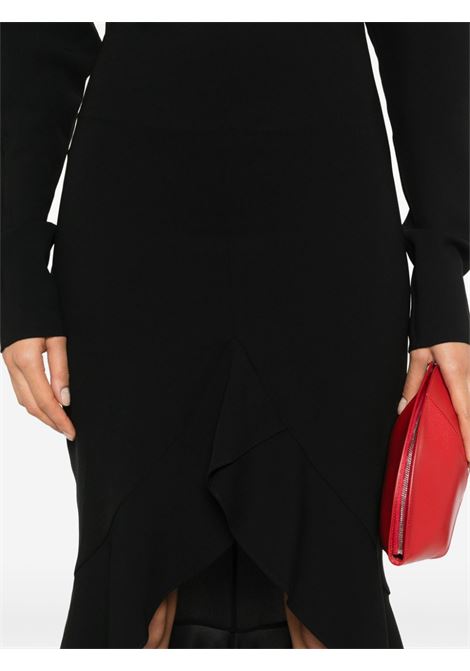 Black crepe maxi dress Philosophy di Lorenzo Serafini - women PHILOSOPHY DI LORENZO SERAFINI | 041857190555